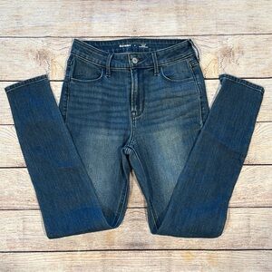 Old Navy Women's Dark Blue Skinny Jeans